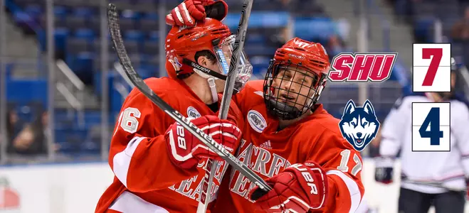 Pioneers Ride Fast Start To 7-4 Win At UConn Image