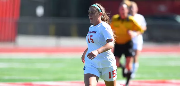 Late Goal by Buckley Lifts Women's Soccer past Saint Francis, 3-2 In Double Overtime. Image
