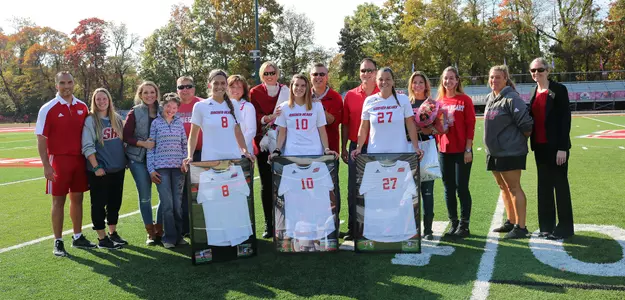 Pioneers Battle Bryant to 1-1 Draw on Senior Day Image