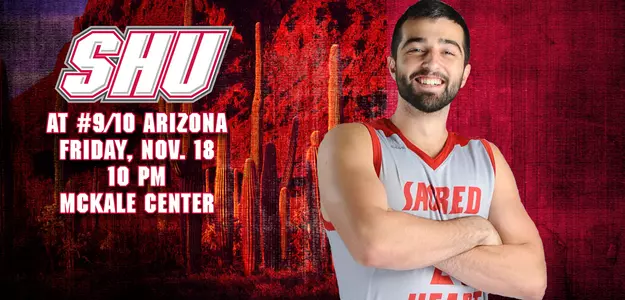 Men's Basketball Opens Four-Game West Coast Swing At #9/10 Arizona Friday Night Image