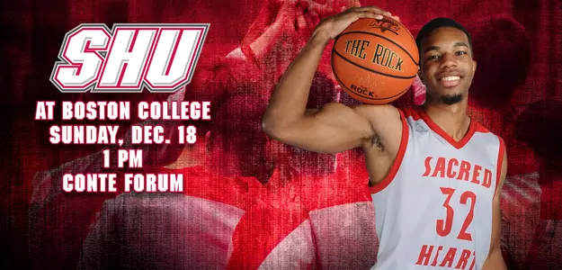 Sacred Heart Takes On Boston College Sunday Afternoon Image