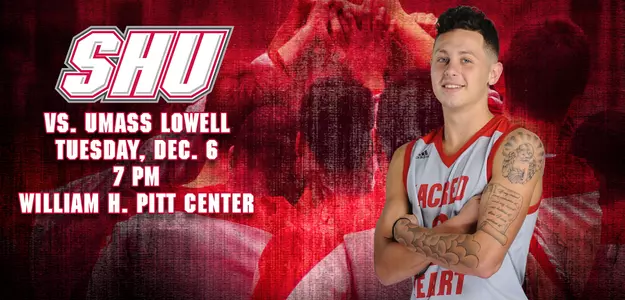 Men's Basketball Hosts UMass Lowell Tuesday Night Image