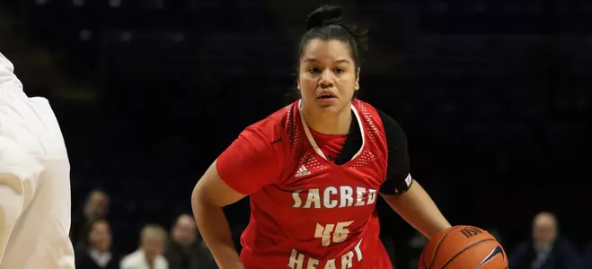 Women's Basketball Clinches Share of Regular Season Title with Win Over Bryant Image