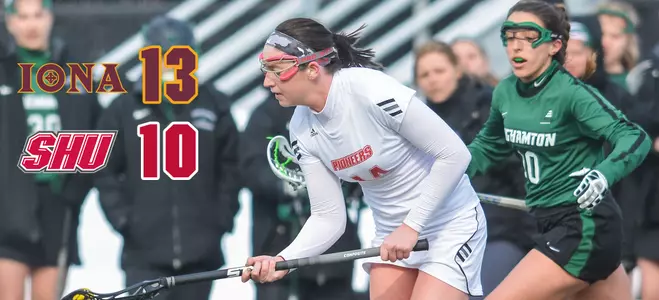 Pioneers Finish Season Opening Road Trip With Loss At Iona Image