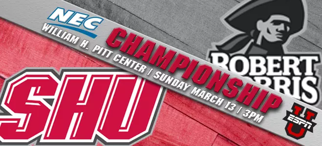 Pioneers Take on Robert Morris in NEC Championship Sunday Image