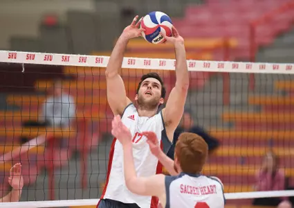 SHU Drops Close First Set; Falls in Three to Cal Baptist Image