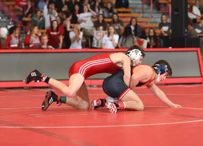 Pioneers Place 14th At EIWA Championships; Three Wrestlers Finish In Top Eight Image
