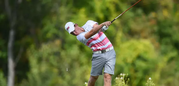Men's Golf In 12th After First Round Of Towson Invitational Image