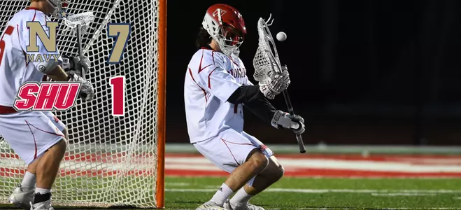 Men's Lacrosse Drops 7-1 Game At #7 Navy Image