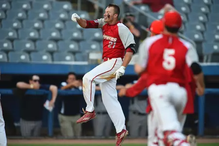 Sullivan Caps Wild NEC Tournament Opener with Walkoff Homer Image