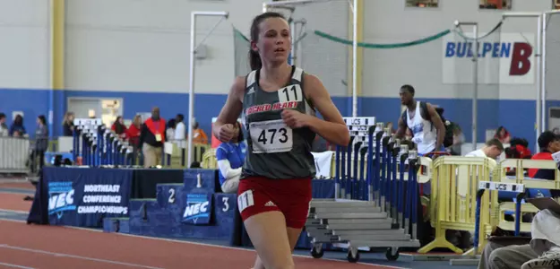 Women's Track Leads NEC Championships After Day One, Men's Track In Fifth Image
