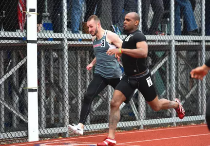 Men's Track Finishes Sixth At NEC Outdoor Championships Image
