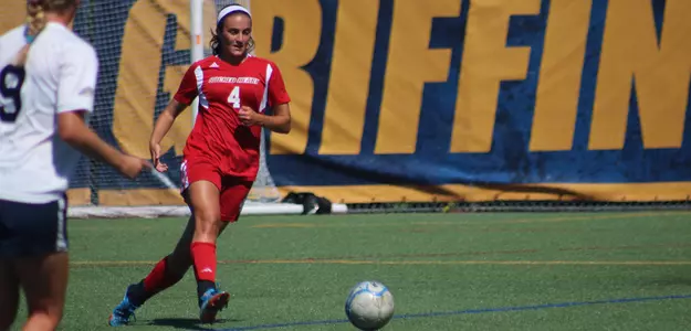 Women's Soccer Ties Brown, 0-0. Image