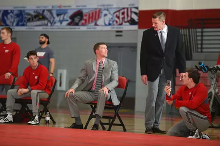 Antler and Harnsberger Go 2-0 As Pioneers Drop Two Duals Image