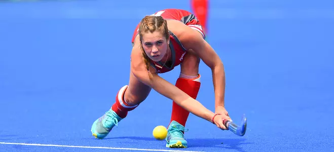 Field Hockey Falls 3-0 At Rider Image