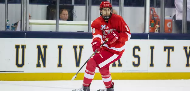 Pioneers Drop Atlantic Hockey Opener to Niagara Image