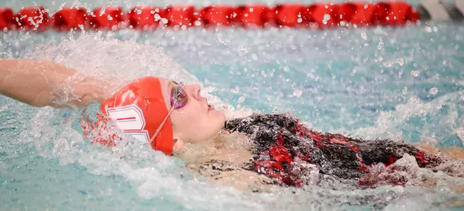 Spencer Earns First Collegiate Win; Somers Wins Twice For Swimming & Diving Image