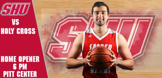 Men's Basketball Hosts Holy Cross To Open 2017-18 Season Friday Night Image