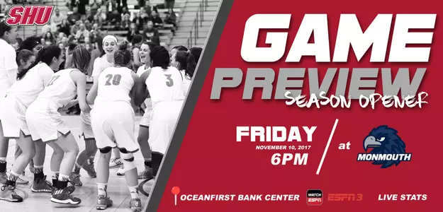 Women's Basketball Heads to Monmouth for its 2017-18 Season Launch Image