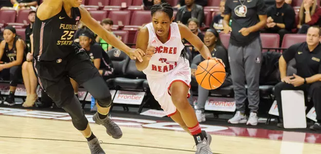 Saint Francis U Handles Sacred Heart to Roll Out Conference Portion Image