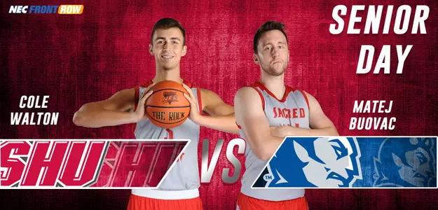 Men's Basketball Hosts CCSU Saturday On Senior Day Image