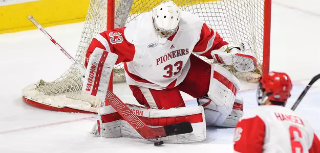 Pioneers Skate to 2-2 Tie with Canisius Friday Night Image