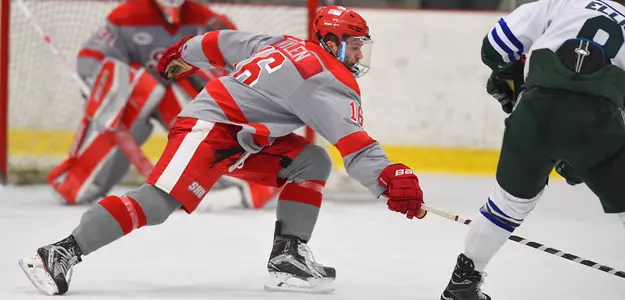 Pioneers Shut Out at Bentley, 4-0 Image