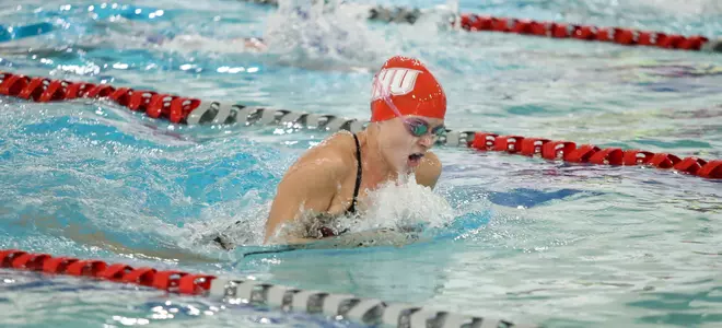 Swimming & Diving Posts Two More School Records Friday Night Image
