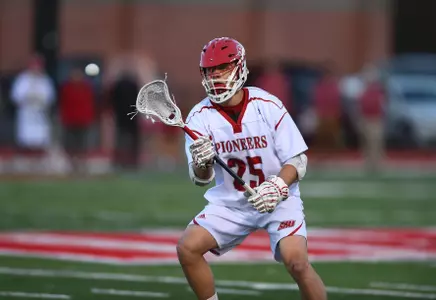 Men's Lacrosse Earns Key NEC Win Over Hobart 8-7 Image