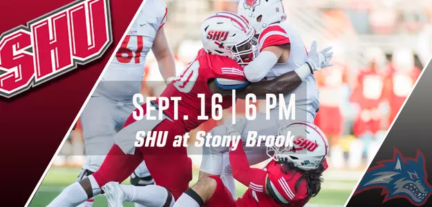 SHU Football Travels To Stony Brook Saturday Night Image