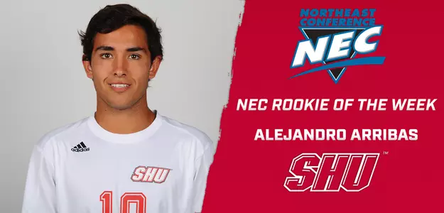 Alejandro Arribas Named NEC Rookie Of The Week Image