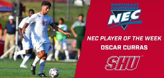 Curras Earns NEC Men's Soccer Player of the Week Image