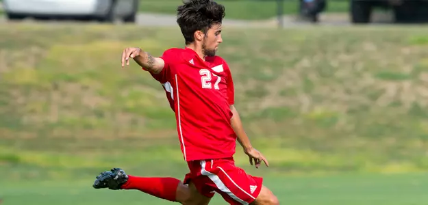Men's Soccer Nets First Win of The Season In Double Overtime Image