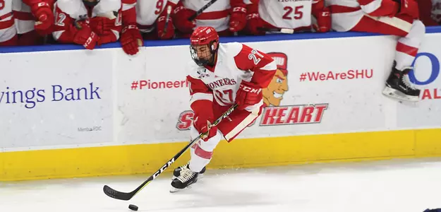 Pioneers Skate By Air Force 2-1 on Friday Night Image