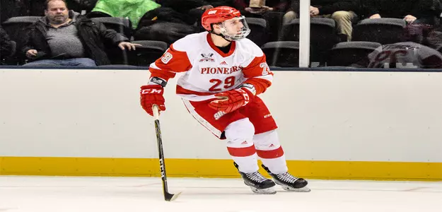 Men's Hockey Drops Season Opener to #15 Northeastern 5-2 Image