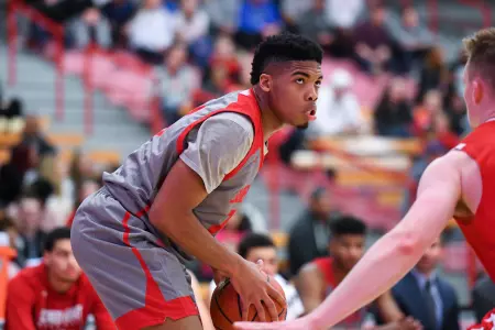 Men's Basketball falls to Boston College on the Road, 81-73 Image