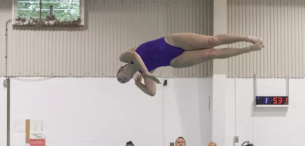 Swimming and Diving Opens ECAC Winter Championship Image