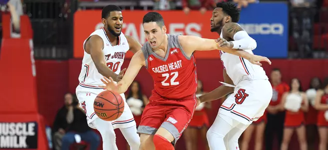SHU Men's Basketball Falls To St. John's, 104-82 Image
