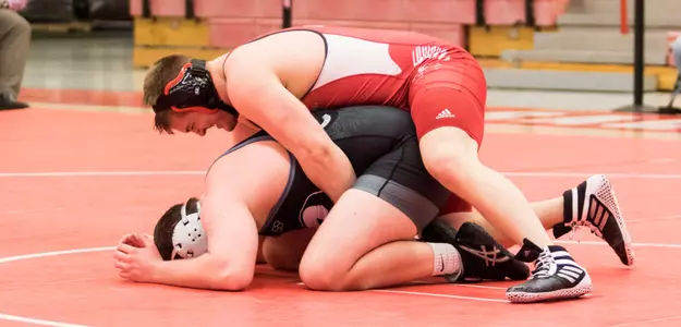 Wrestling Endures 38-6 Setback at Binghamton Image