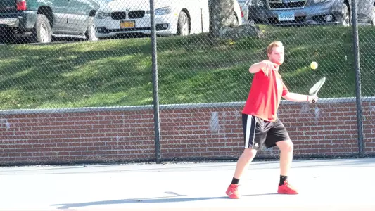 Men's Tennis Fall At Fairfield Image