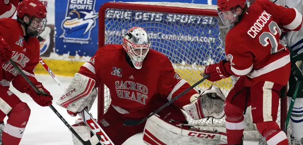 Men's Hockey's Season Comes To A Close In Overtime Loss to Mercyhurst Image