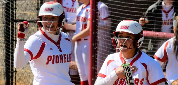 Pioneers Sweep Twin Bill Over Wagner Behind Pair of Shutouts Image