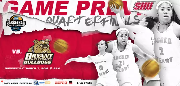 No. 4 SHU Draws No. 5 Bryant In NEC Quarterfinals Slated for Wednesday Image