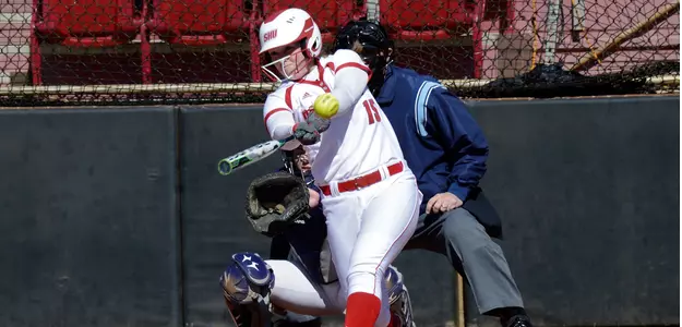 SHU Softball Drops Doubleheader at Furman Image