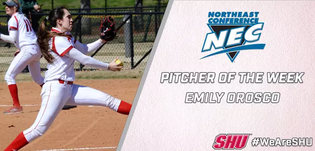 Orosco Named NEC Pitcher of the Week Image