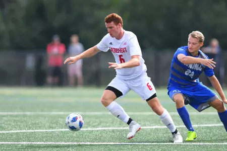 Hyltoft Scores First Goal of SHU Career While Pirates Win 2-1 Image
