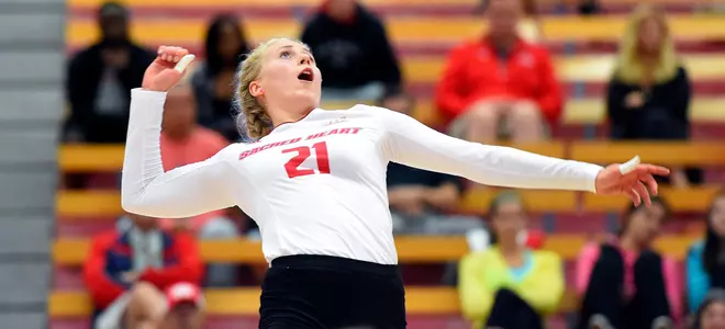 SHU Women's Volleyball Falls to UC Santa Barbara and Texas Tech on Final Day of Thunderdome Classic Image