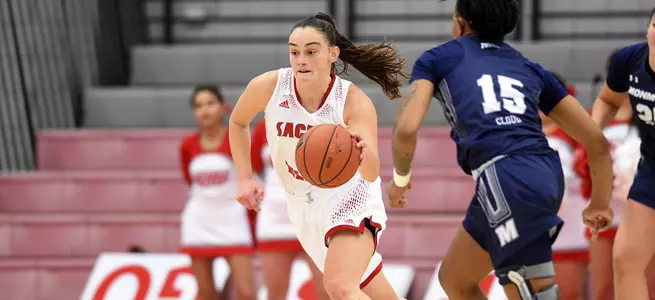 Haines Tallies Sixth Double-Double While Storck Block Seals 49-48 Victory For Pioneers Image