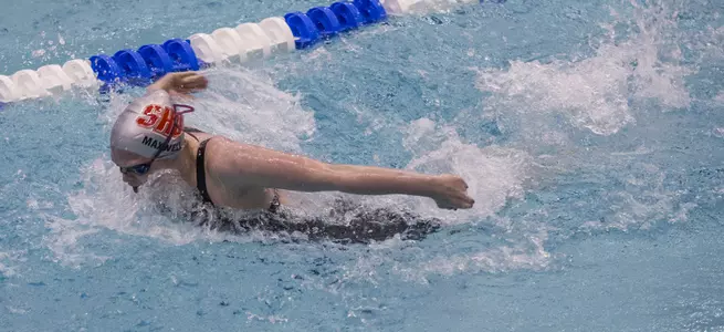 Swimming and Diving Concludes Quad Meet at Iona Image