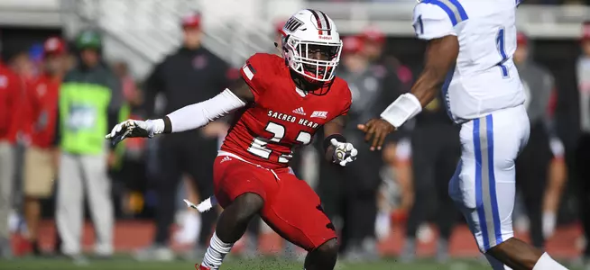 Football Falls to CCSU, 28-3, on Homecoming Image